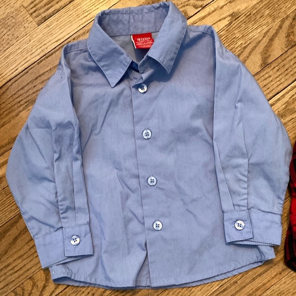 Kids Clothing Set - Blue, Red, Gray, and Striped - Picture 6 of 6